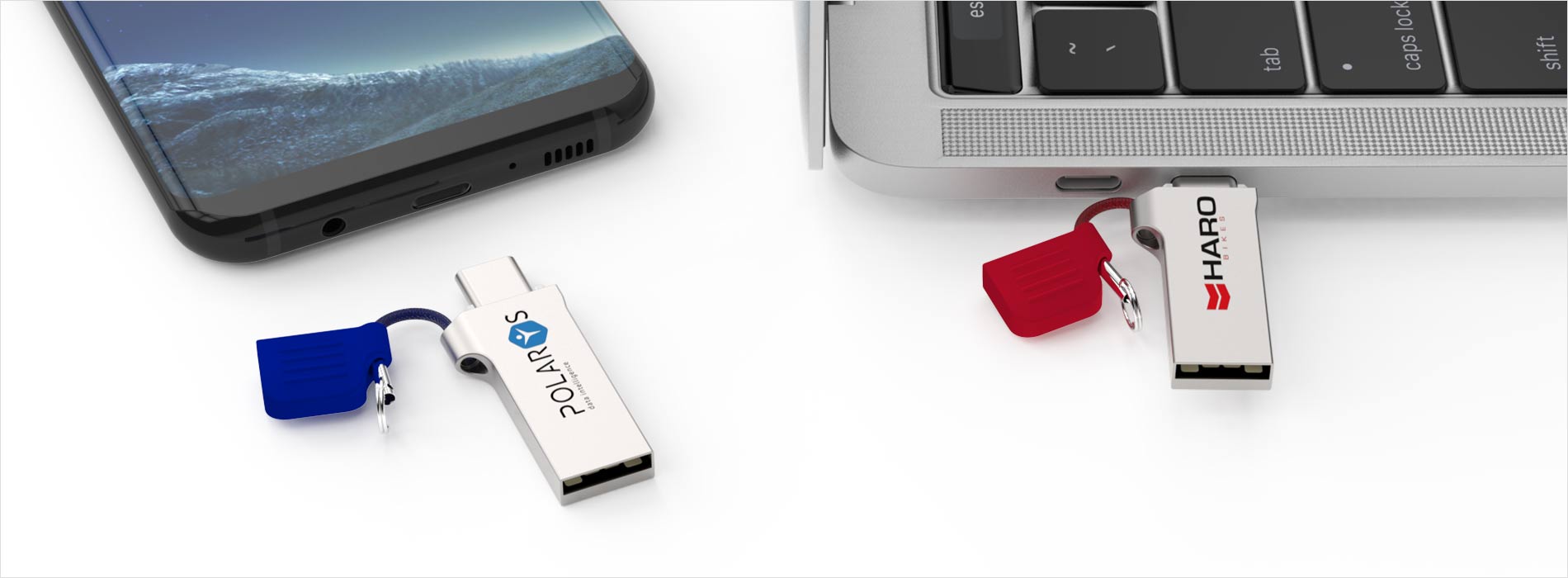 USB-C Potisk Flash Disků